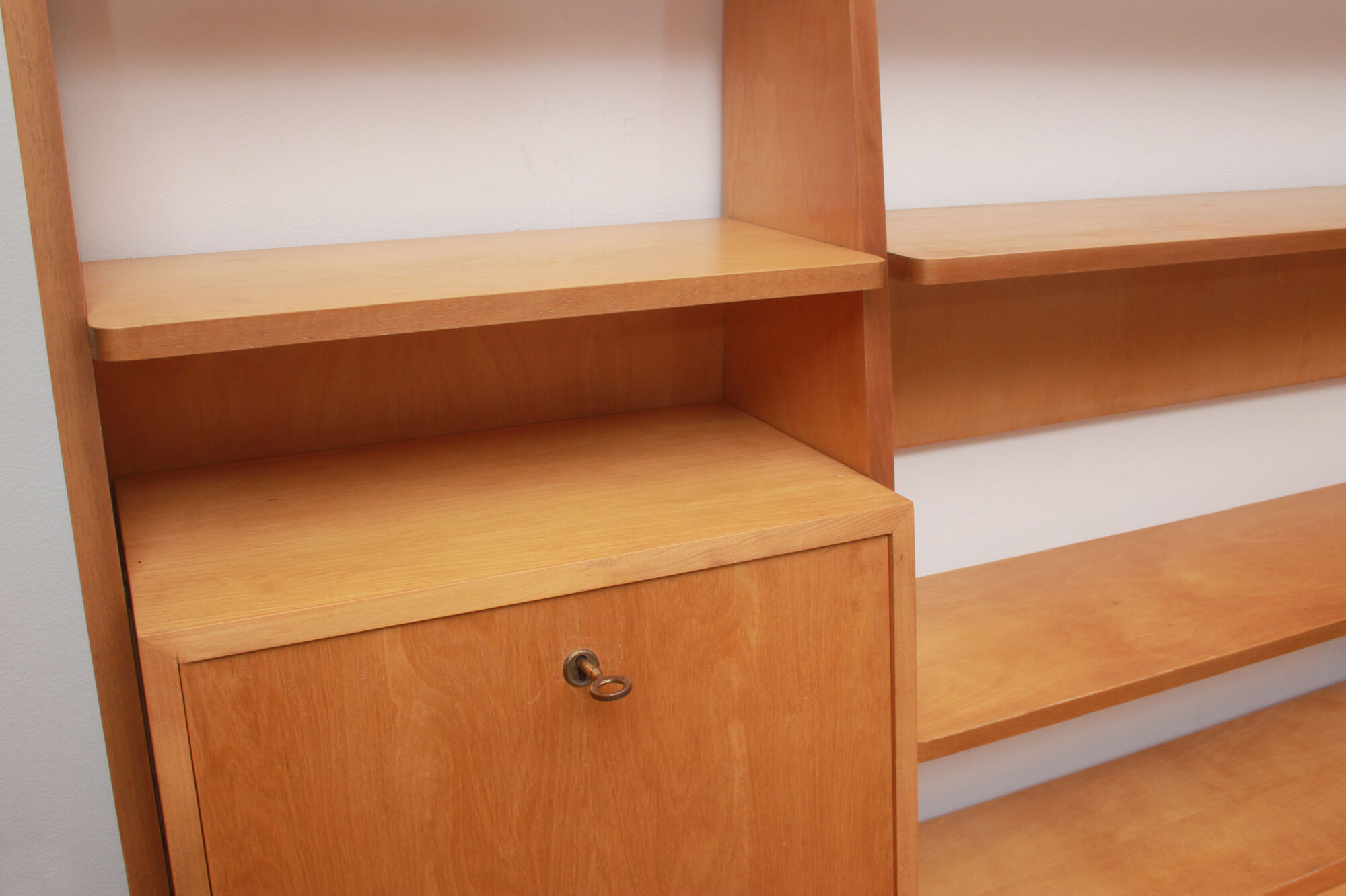 1950s Cherry Wood Secretary, Sideboard by WK