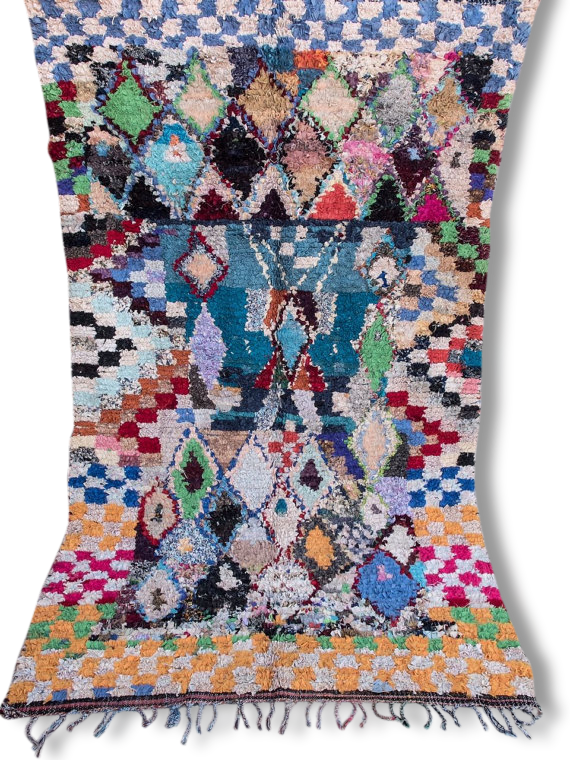 Azilal, 270 x 160 authentic hand made wool rug