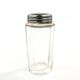 Mid-century modern salt shaker, glass, Germany, 1950s