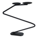 Brutalist wrought iron candle holder 1950