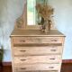 Art Deco dresser and chest of drawers.