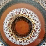 Sarreguemines dessert plate, Hawaii model. Vintage