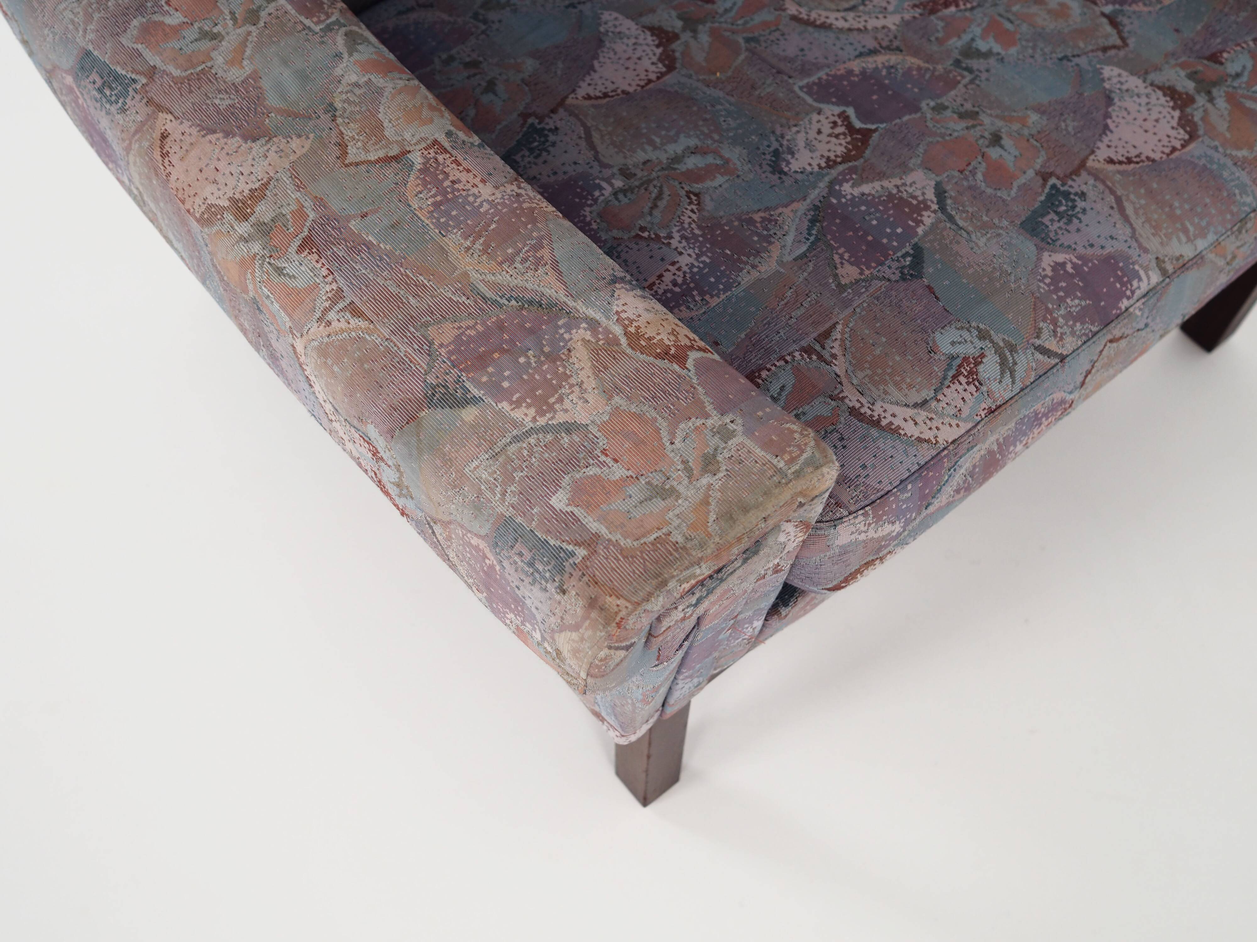 Fauteuil en hêtre, design danois, années 1960, production : Danemark