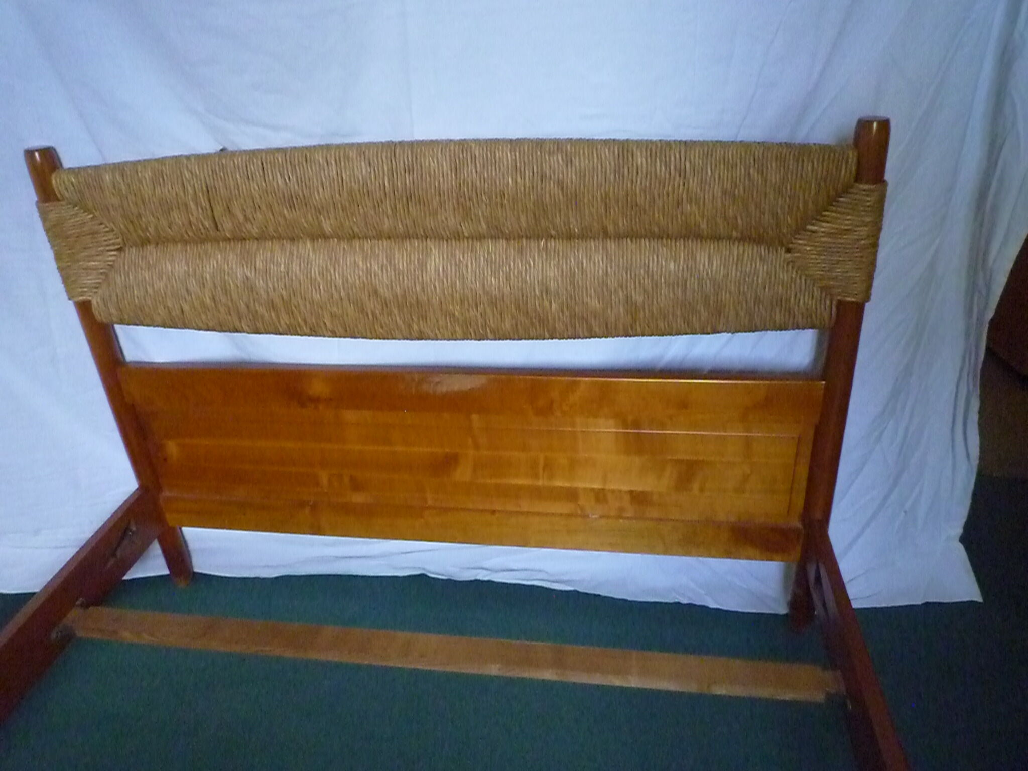 Brutalist design bed Charlotte Perriand style