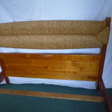 Brutalist design bed Charlotte Perriand style