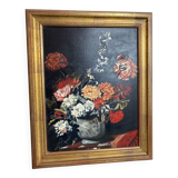 Oil painting, still life on canvas