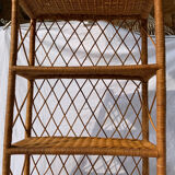 Wicker shelf