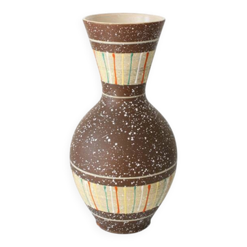 Grand vase en céramique des années cinquante