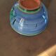 Glazed ceramic salad bowl