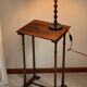 NIGHTSTAND Antique Turned Wood