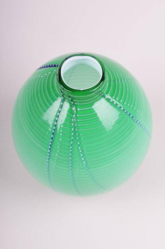 Mid-Century Vase in Glass, Czech, 1960s
