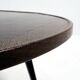Rural Coffee Table with Contemporary Architecture, Solid Wenge Wood