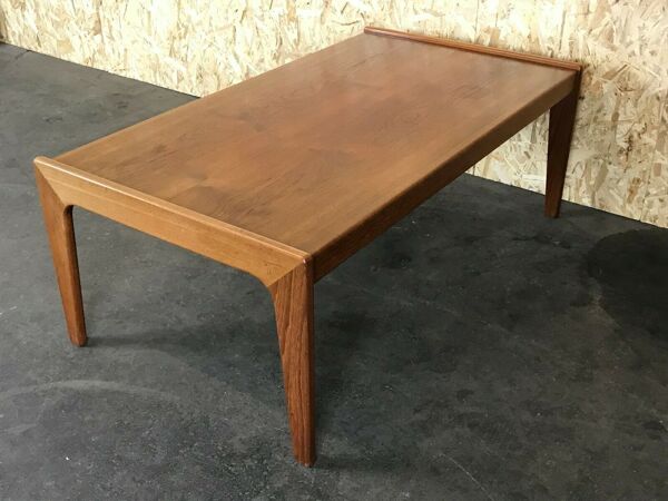 Table basse Arne Wahl Iversen en teck Danemark 1960/70