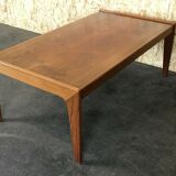 Table basse Arne Wahl Iversen en teck Danemark 1960/70