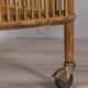 Vintage 1960s Italian-design bamboo bar cart