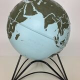 Earth globe in vintage Braille for the visually impaired