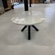 White ceramic coffee table