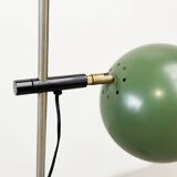 Green floor lamp by HKA Helsingin Kaasuvalo