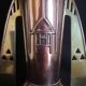 Pair of Jugendstil vases in copper and brass, German mark GBN