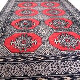 Tapis Vintage Fait Main Bukhara Ouzbek – 84 x 127 cm - 1C1009