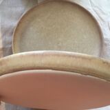 Lot of 8 flat sandstone plates