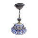 Vintage hand-painted earthenware suspension