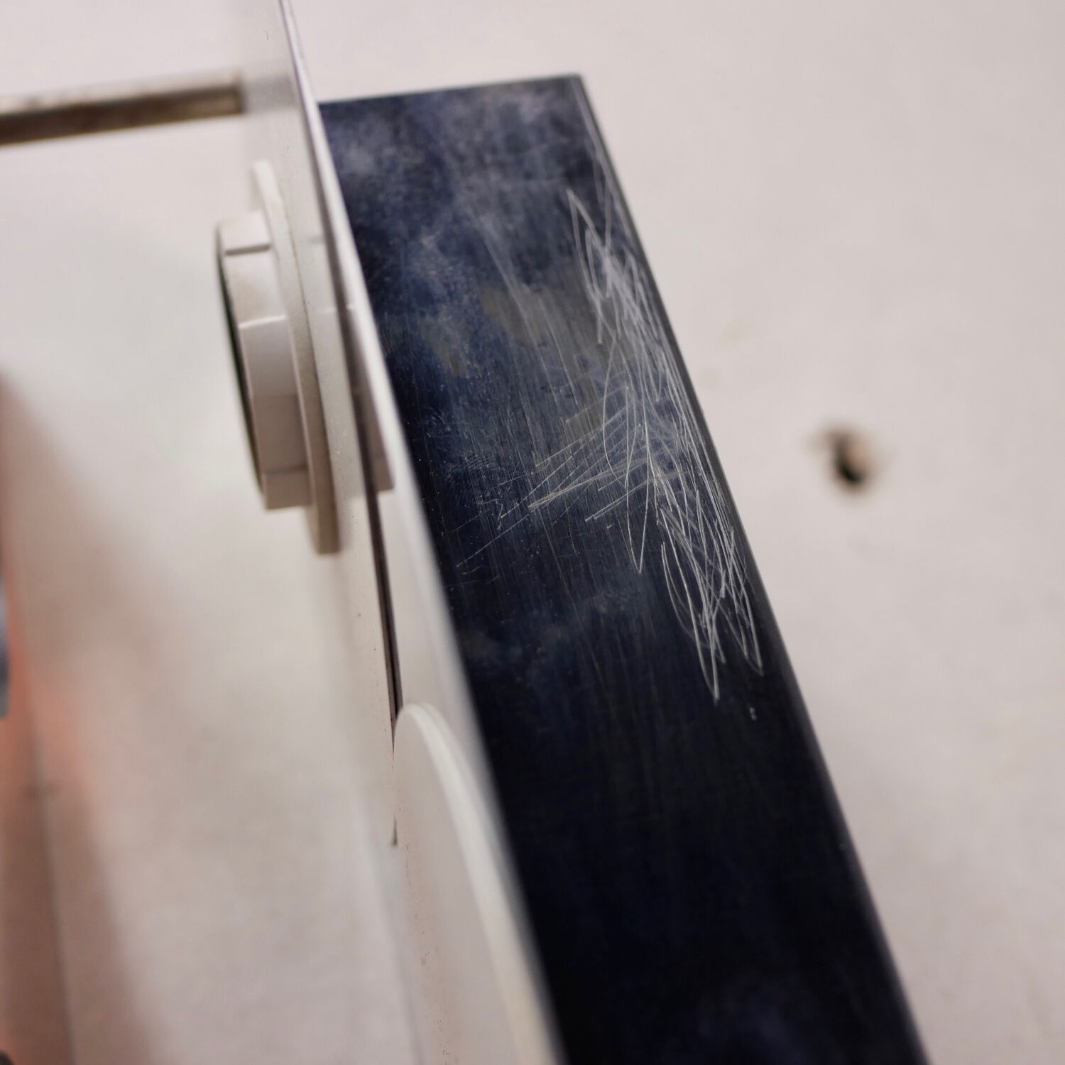 Disco plexi wall lamp by jocelyne trocmé for oxar