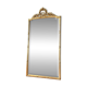 Miroir ancien à fronton doré Louis XVI