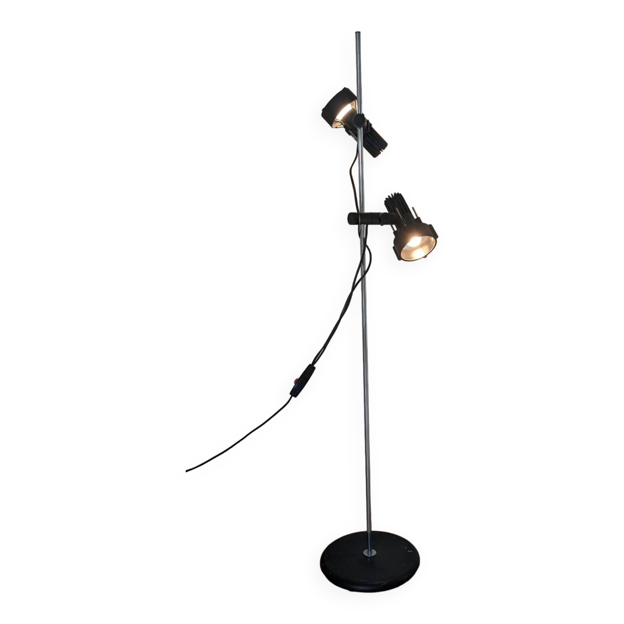 Lampadaire postmoderne  Arco design Roger Tallon années 70 80
