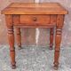 Coffee table or bedside table in wood. (With drawer)
