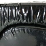 Superonda  Black Sofa by Archizoom Associati for Poltronova, 1960 Italy
