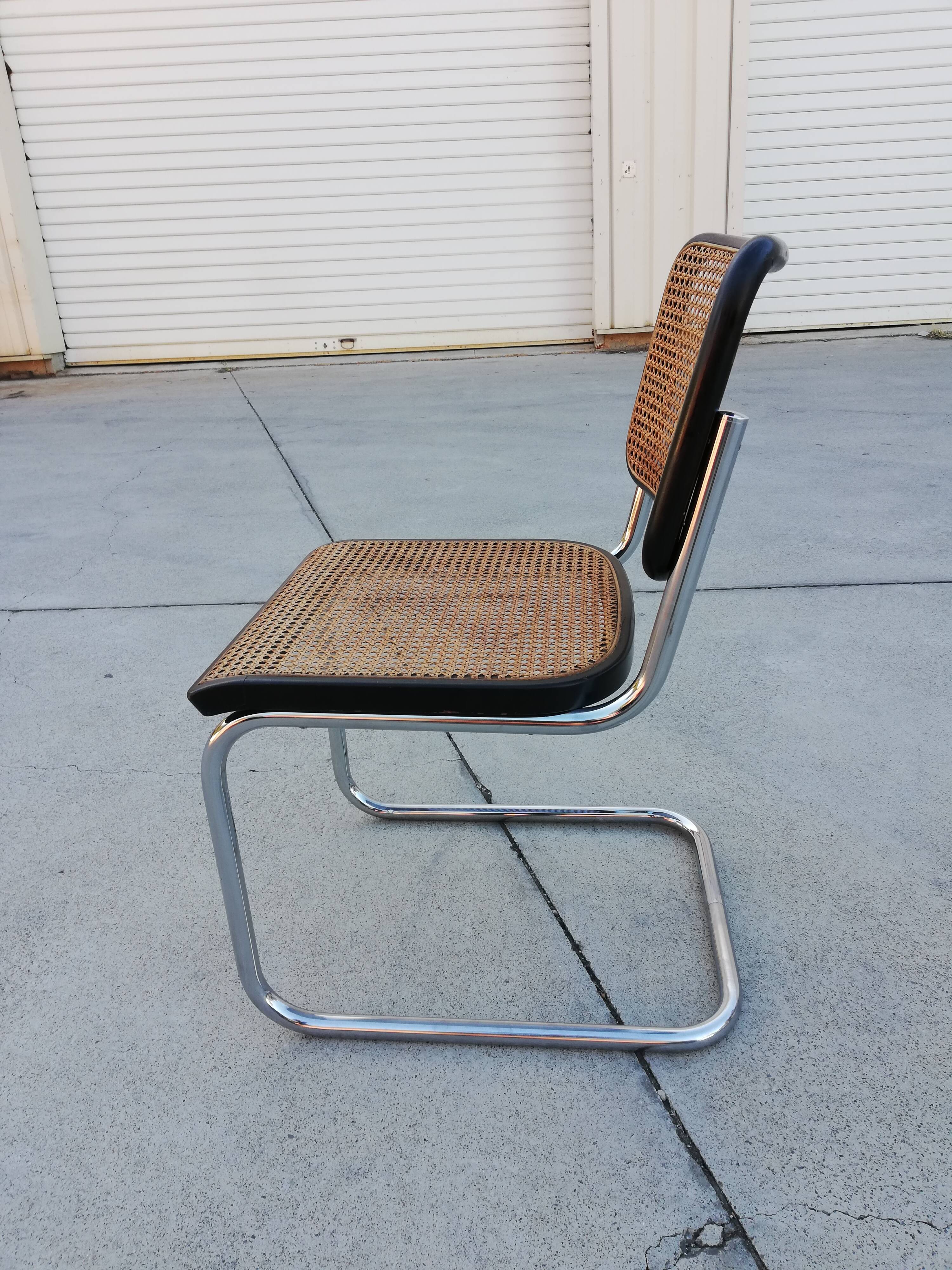 Chairs S32 by Marcel Breuer edition Thonet