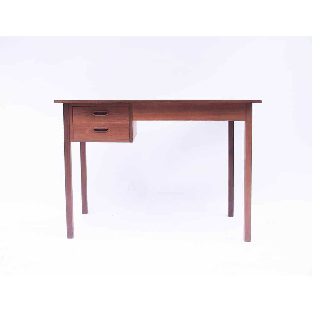 Danish scandinavian desk 2 drawers