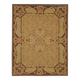 Handmade European Vintage Aubusson Kilim 277 cm x 356 cm