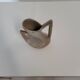 Vintage zoomorphic ceramic vase Vallauris 1970s