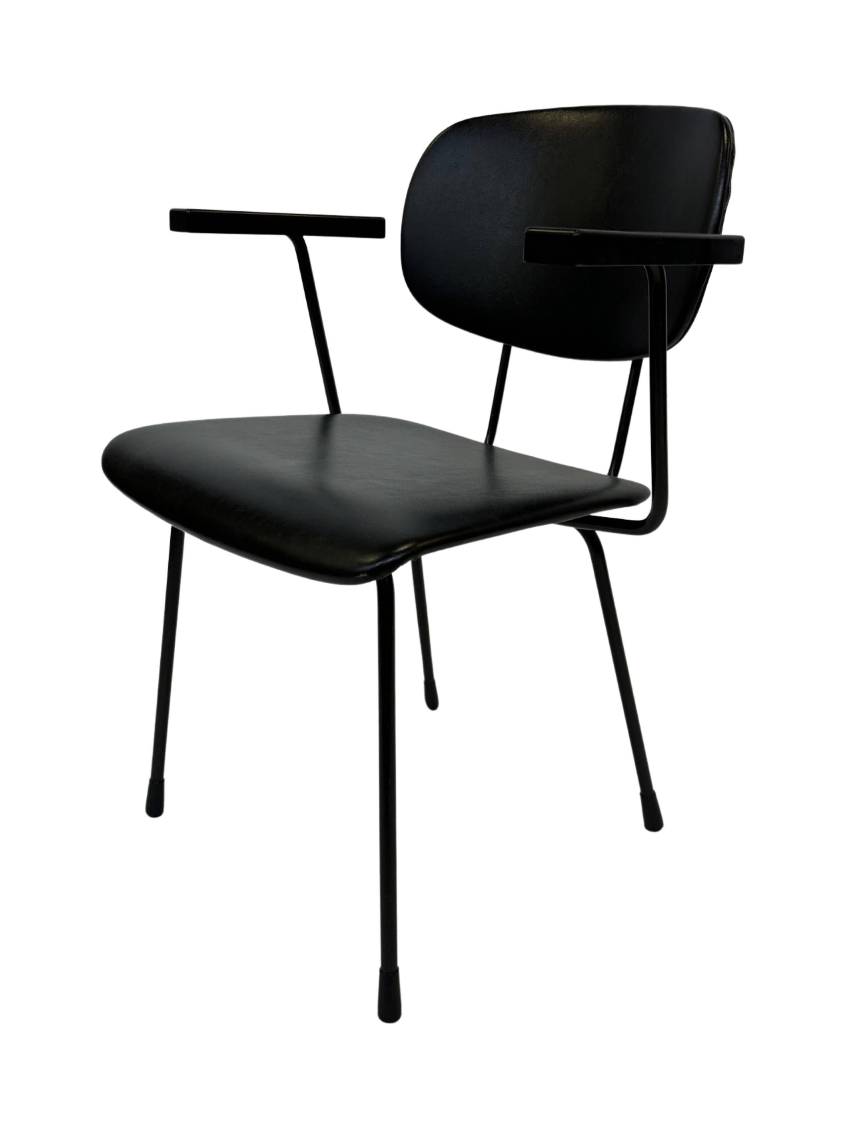 Vintage Gispen model 216 chair Wim Rietveld Design