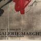 Original Antoni Tàpies exhibition poster, Galerie Maeght, 1979.