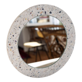 Round mirror 30cm in recycled shells