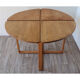 Vintage ash dining table 1980