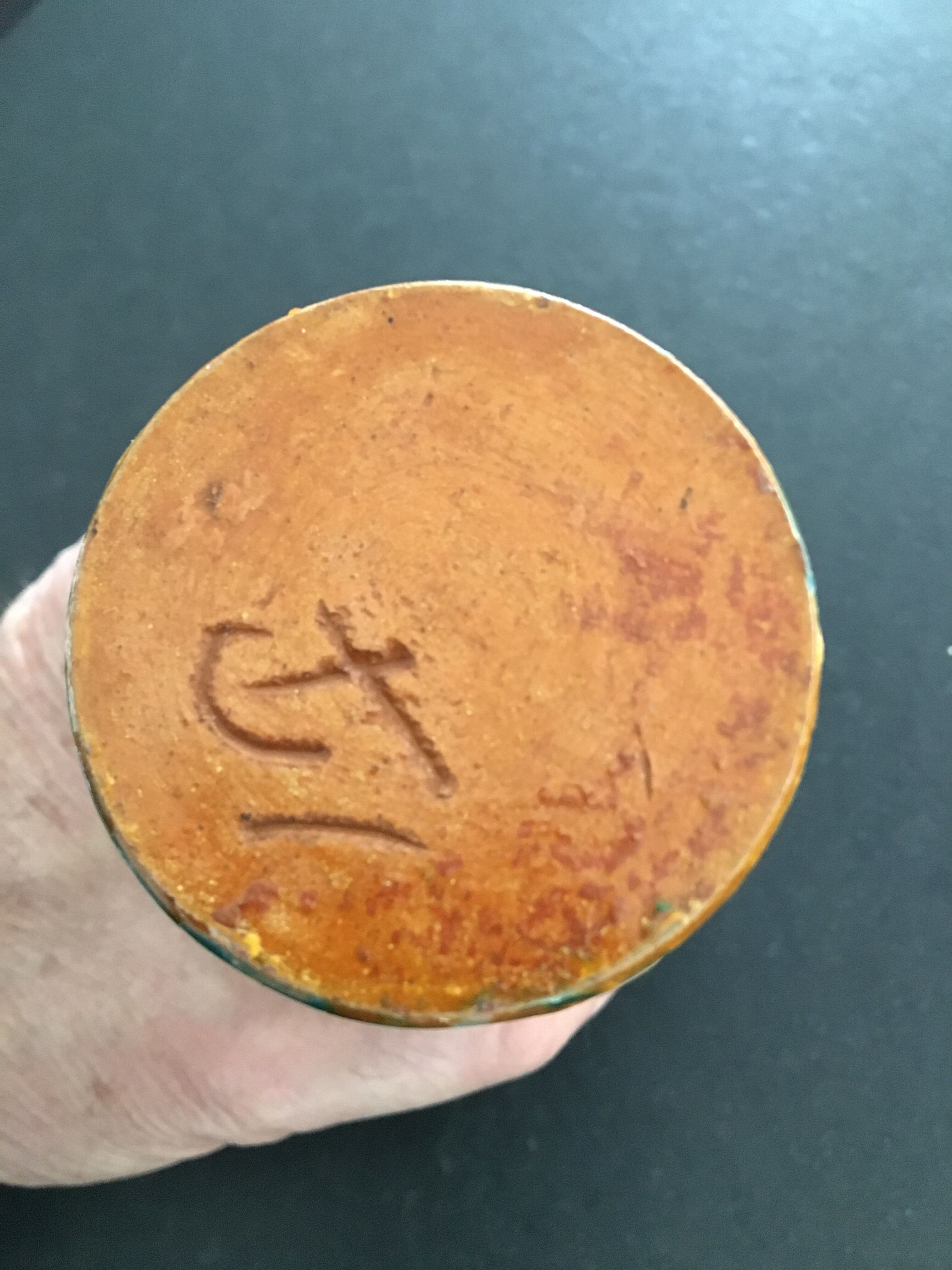 Very nice art deco vase signed Édouard Cazaux