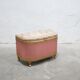 Coffre banquette vintage en bois