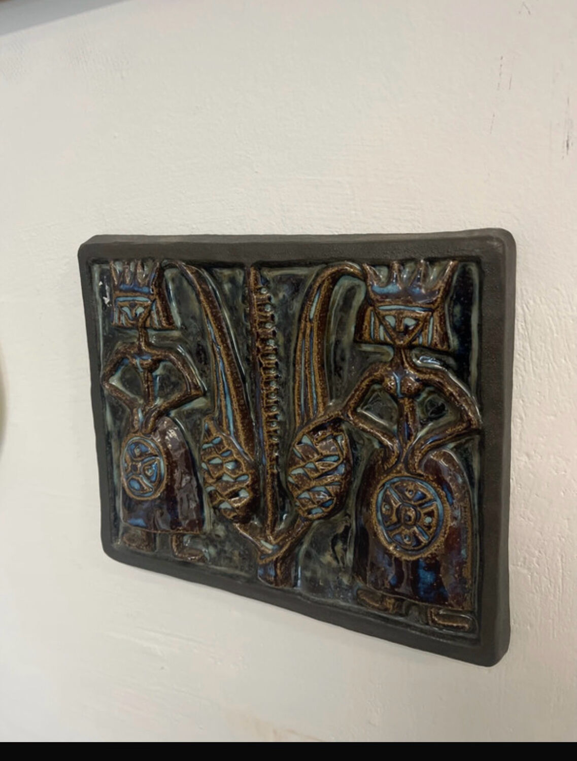 Ceramic Wall Plaque from Søholm Denmark