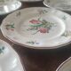 Set of 8 Lunéville KG flat plates