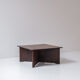 Rosewood square coffee table from Denmark, designed in the 1960s.