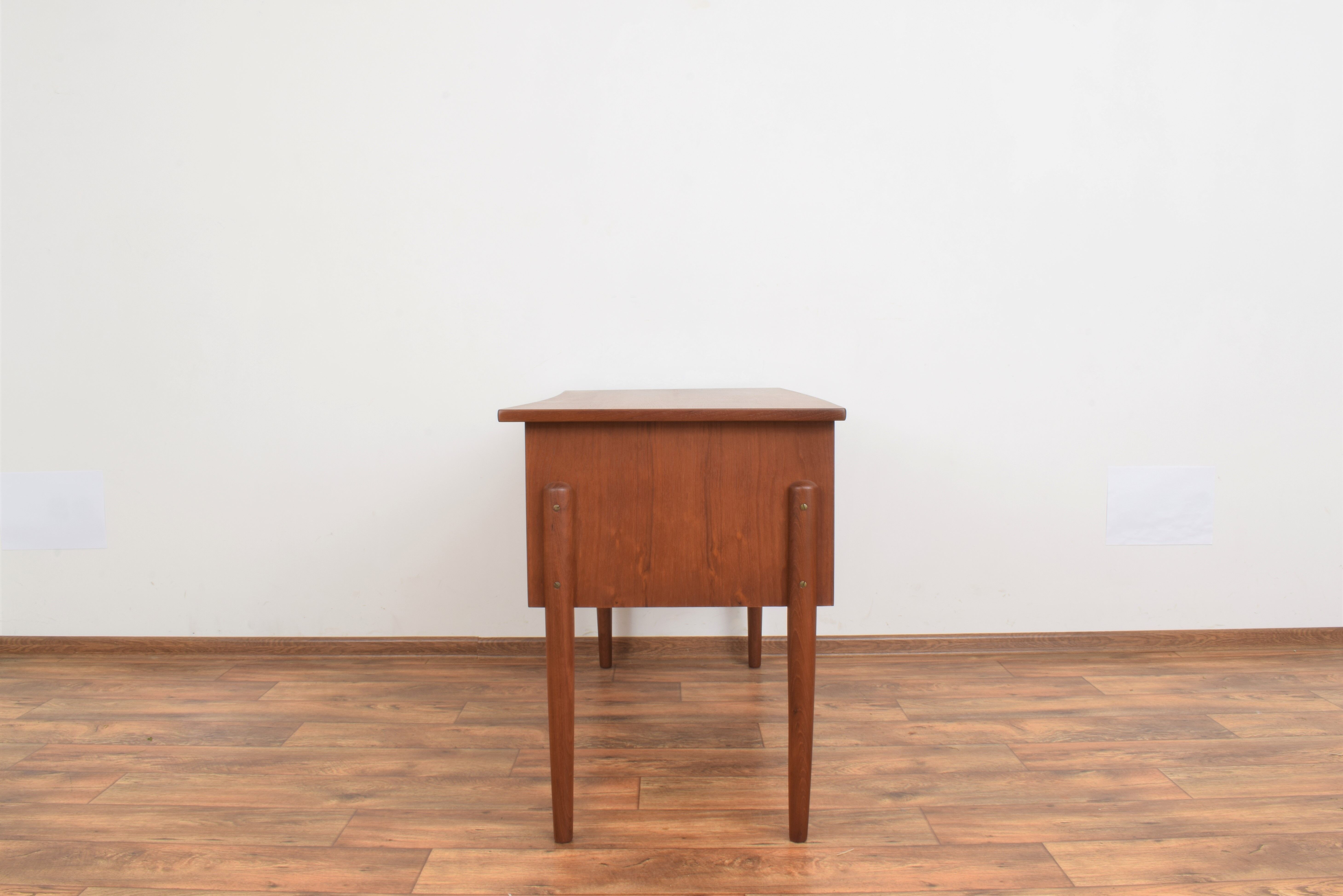 Mid-Century Danish Teak Desk, 1960s.