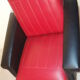 Pair of chairs in leather of the 1970s