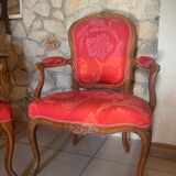 Paire de fauteuils époque Louis XVI