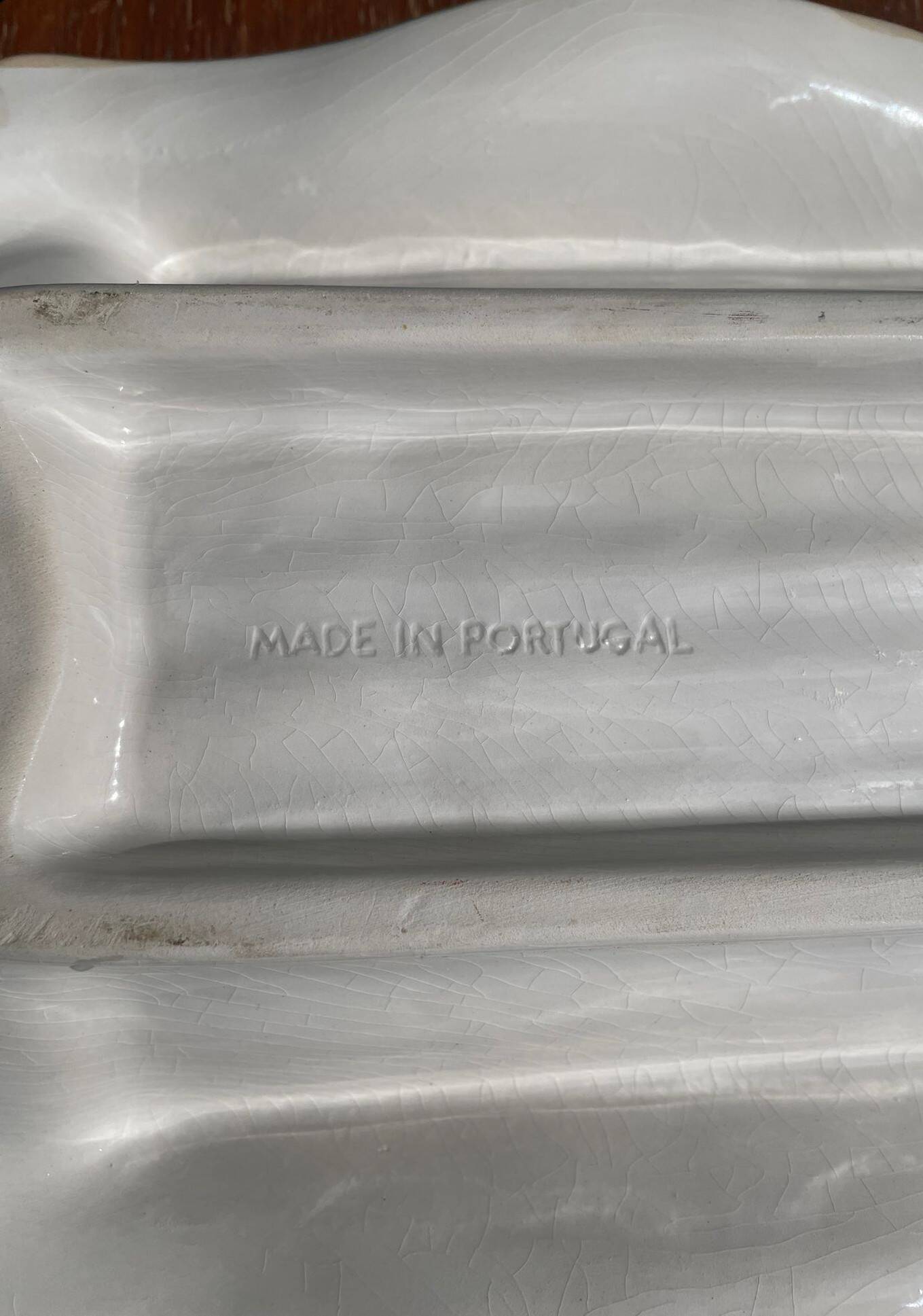 Vintage asparagus platter