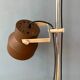 Mid-century Space Age brown Anvia floor lamp
