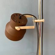 Mid-century Space Age brown Anvia floor lamp